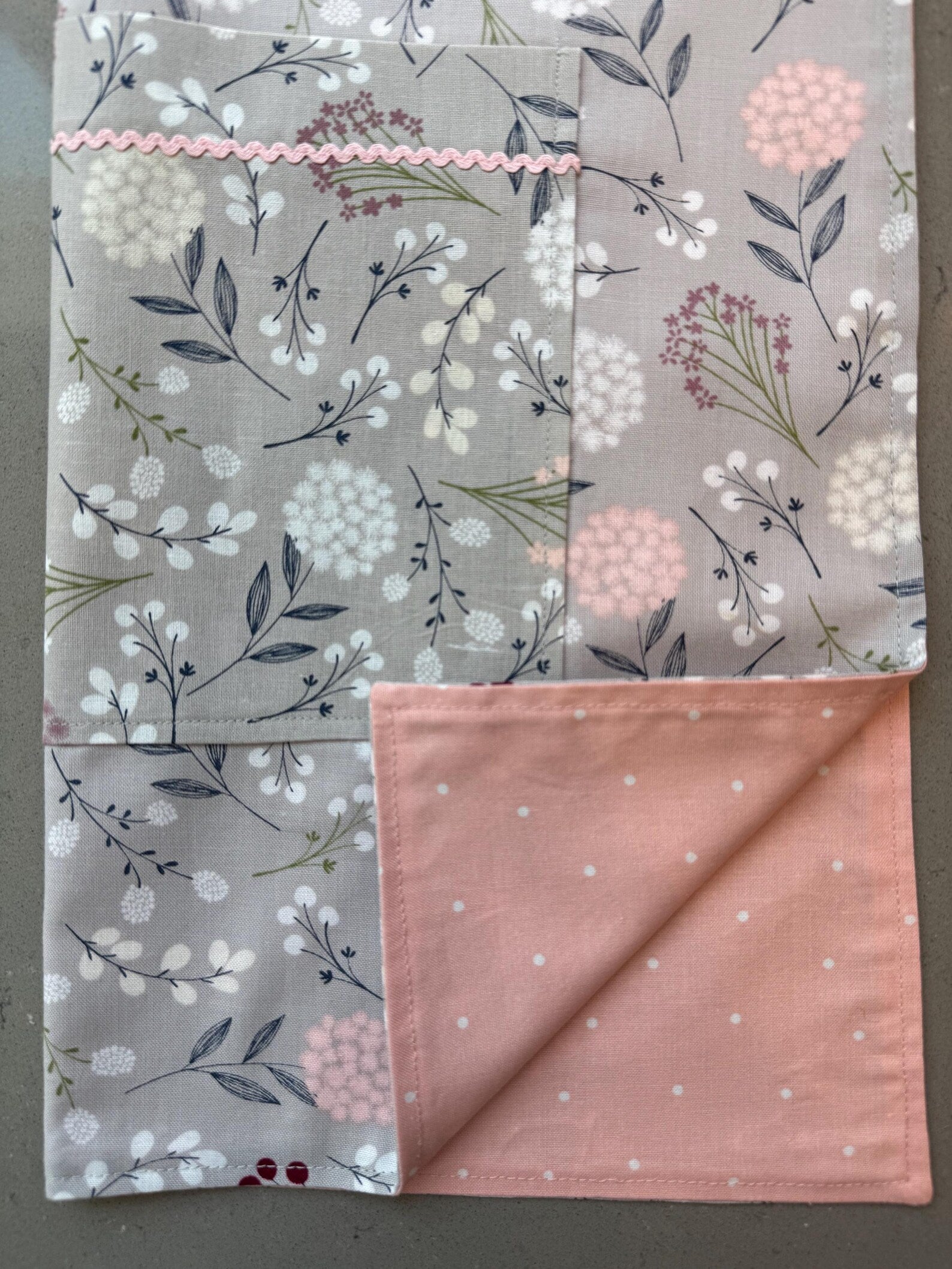 Mommy and Me Apron Set - 100% Cotton - Floral Fantasy