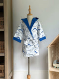 Toddler Robe - 100% Cotton Flannel - Dino World