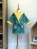 Toddler Robe - 100% Cotton Flannel - Animal Nursery