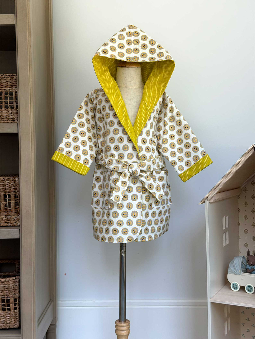 Toddler Robe - 100% Cotton Flannel - Lion King