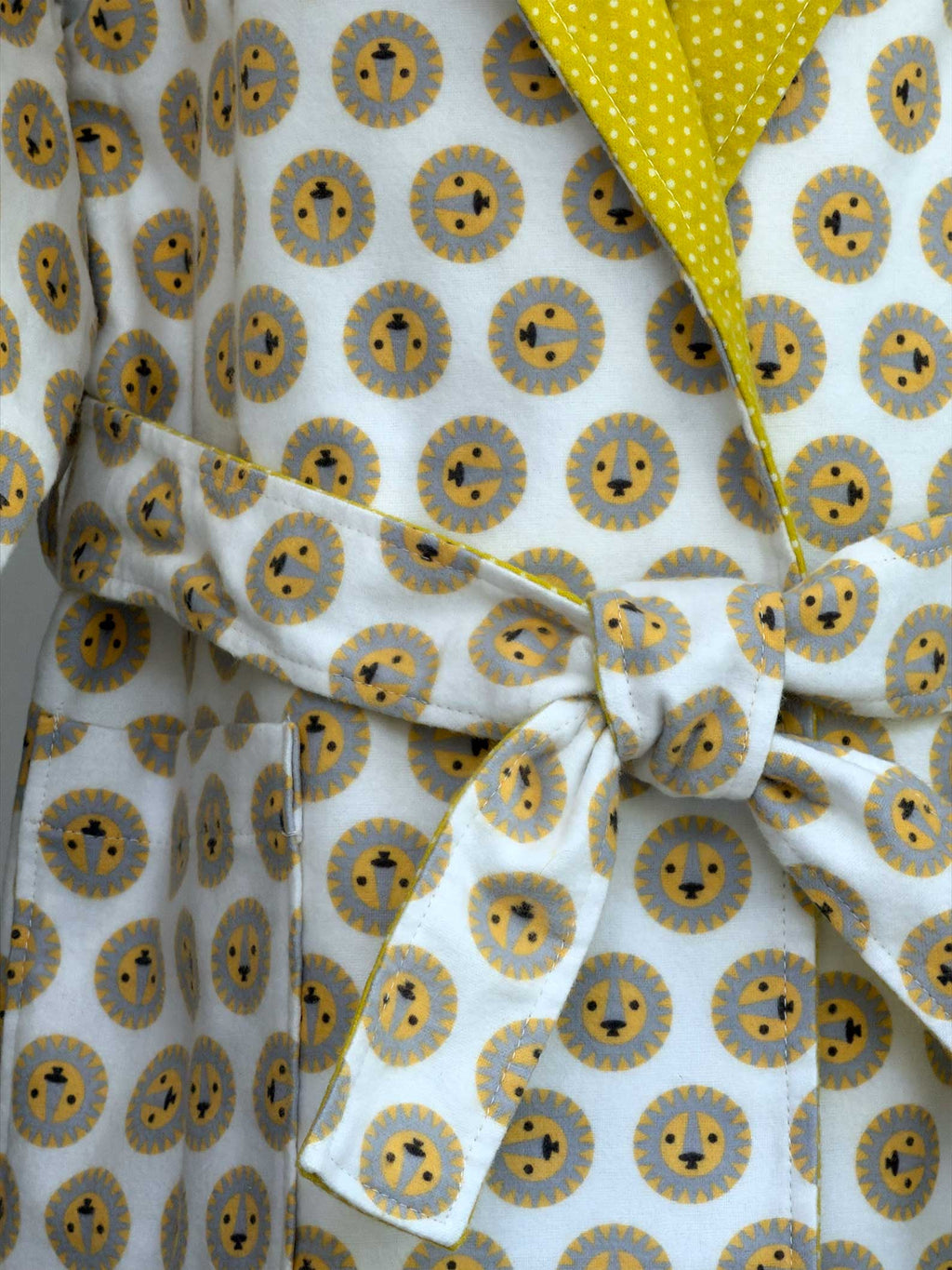 Toddler Robe - 100% Cotton Flannel - Lion King