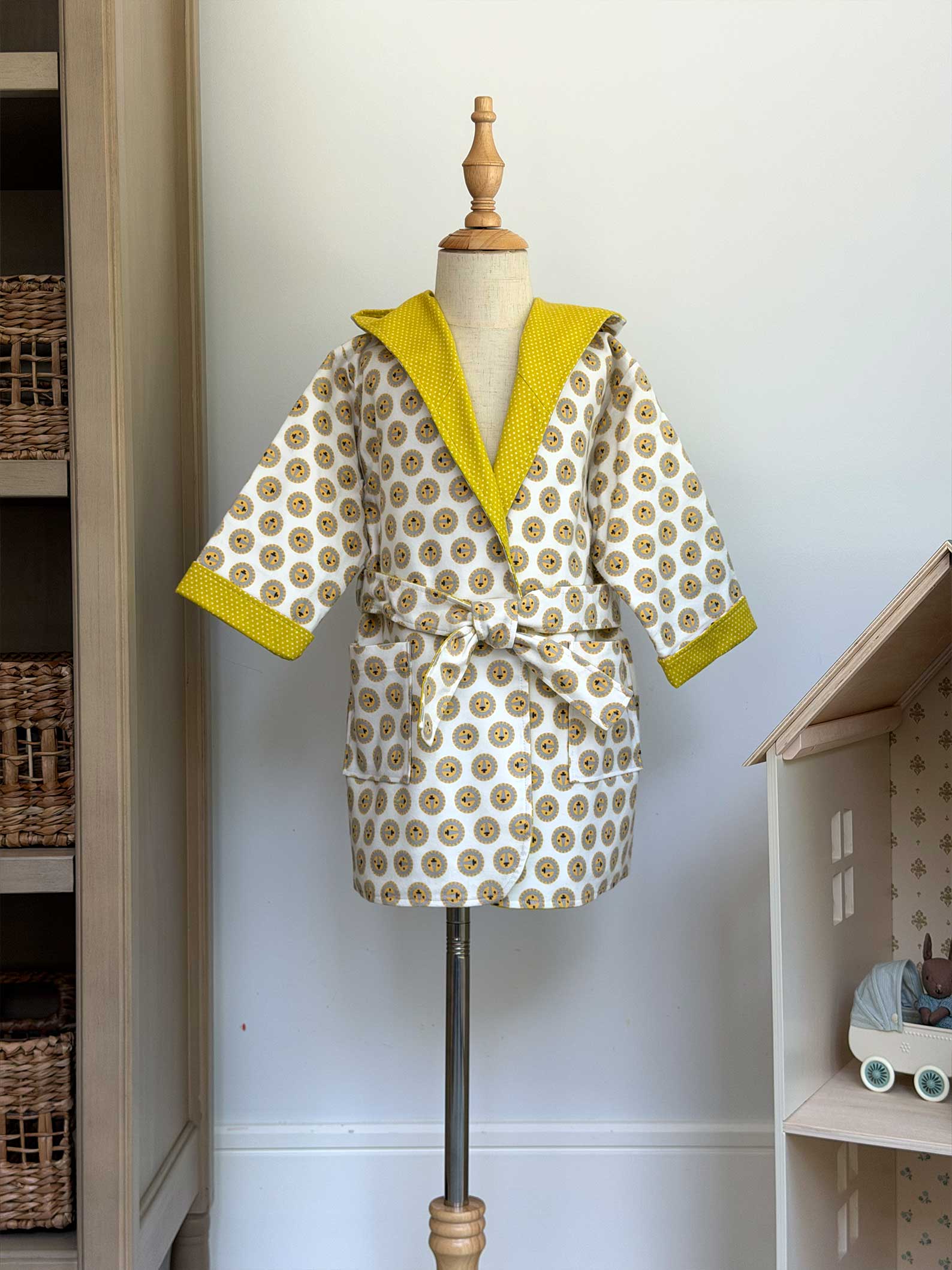 Toddler Robe - 100% Cotton Flannel - Lion King