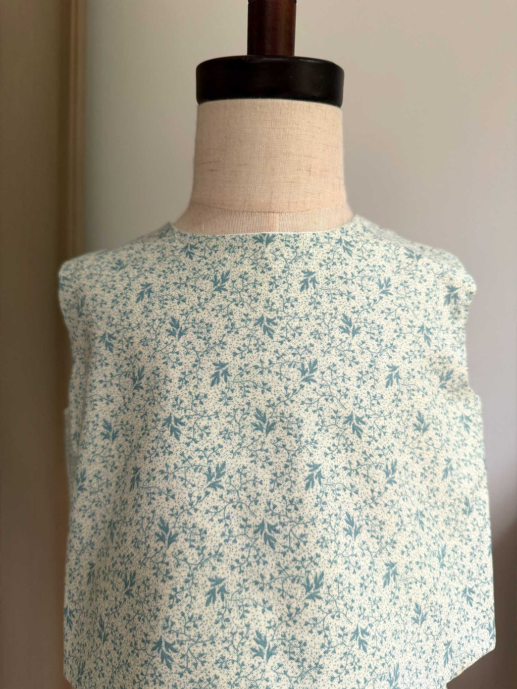 Toddler Shorts Set – 100% Cotton, Lined Top & Elastic Waist Shorts - Vintage Flowers