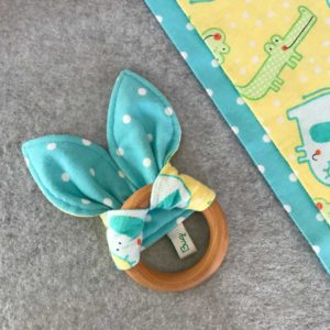 Smiling Critters Teething Ring