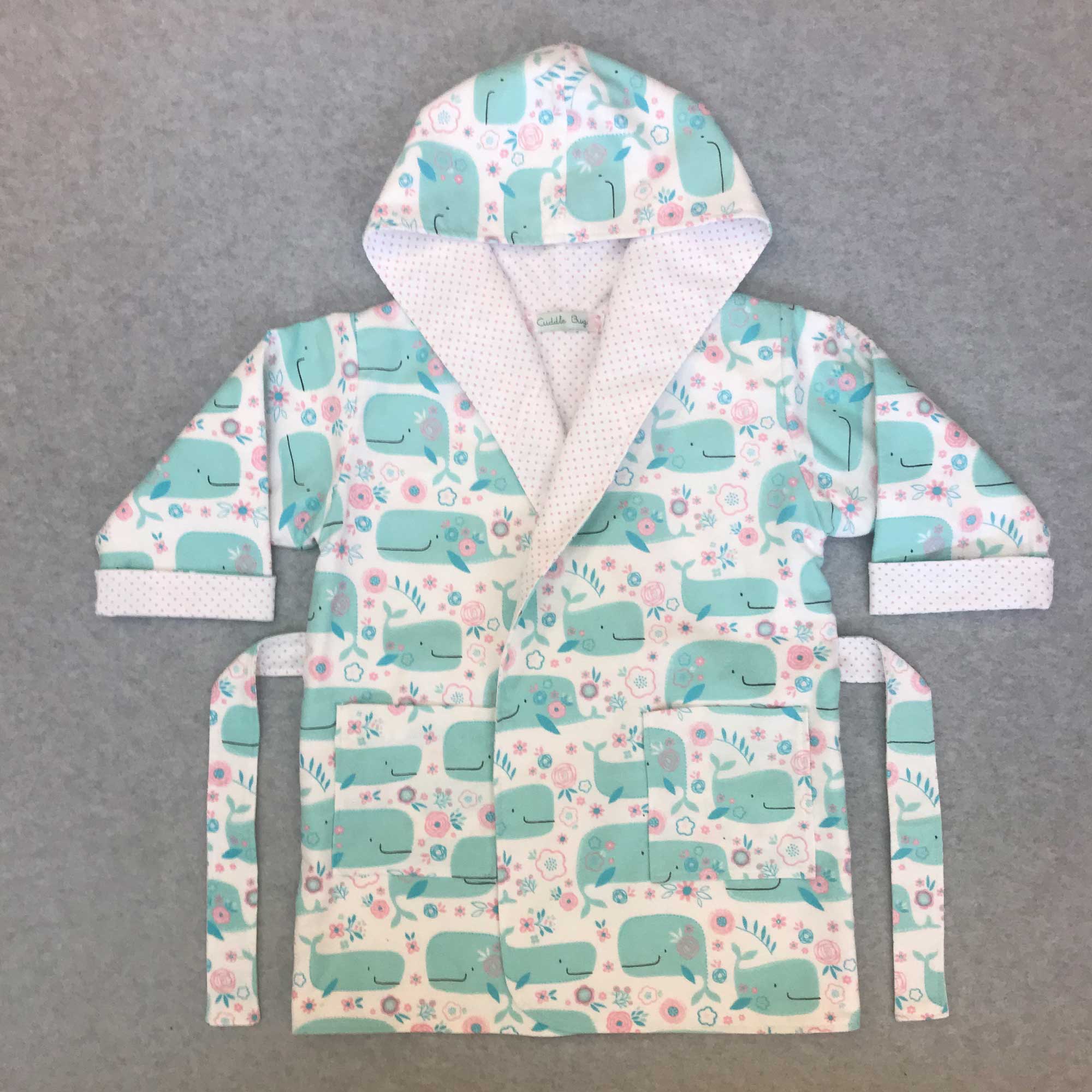 Whales Robe